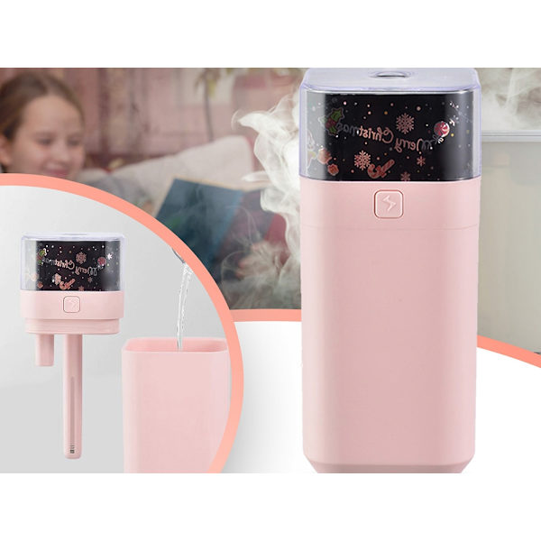 Star Projector Luftfuktare med Nattljus multifärg