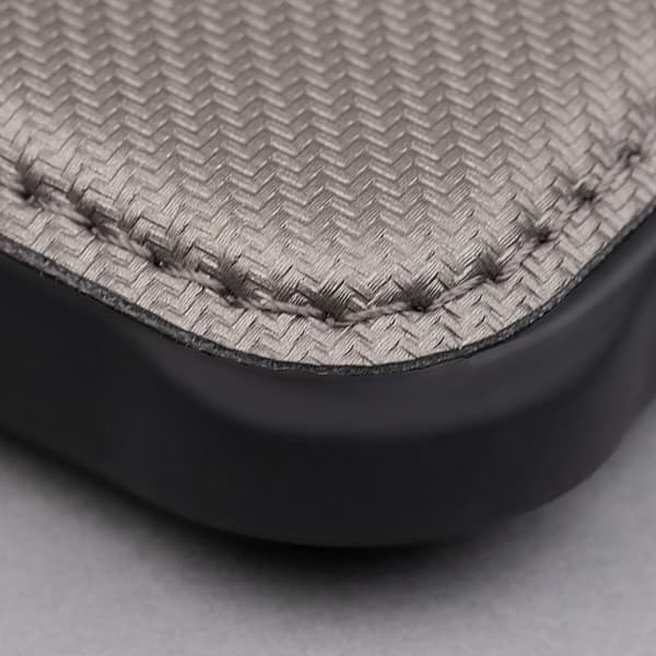 Samsung S23 FE - Smart Carbon Mobilplånbok Silver Marinblå