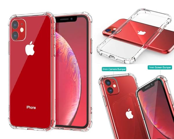 iPhone 11 Pro - Bumper Extra Stöttåligt Slim Mjuk Skal Transparent