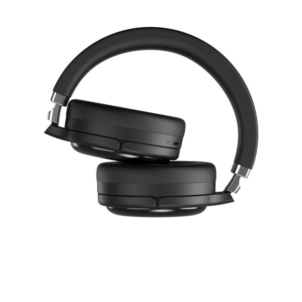 Trådlösa Stereoljud Hörlurar Bluetooth V5.0 AUX / TF - Kortstöd Svart