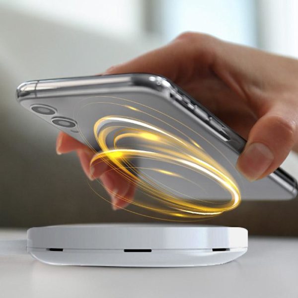 MagSafe-kompatibel Magnetic 15W Trådlös laddare Forever CORE Vit