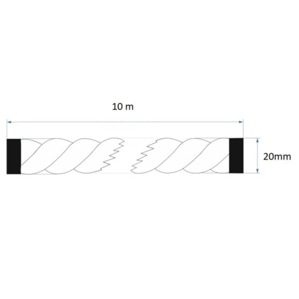 Jute reb 20mm 10 meter 20 mm