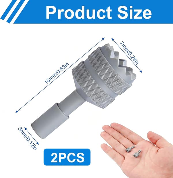 2 stk Mini 4 Pro/Mini 3 Pro Joysticks, avtakbare joysticks i aluminiumslegering kompatible med DJI 3 Pro/4 Pro/Mini 4 Pro/Air 3 /Mavic