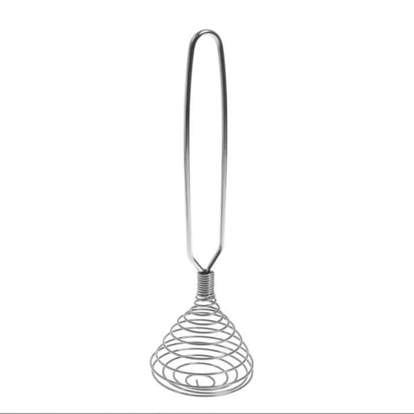 Rustfri stål spiralvisp, trådvisp krem egg visp saus håndmikser eggvisp for matlaging visping