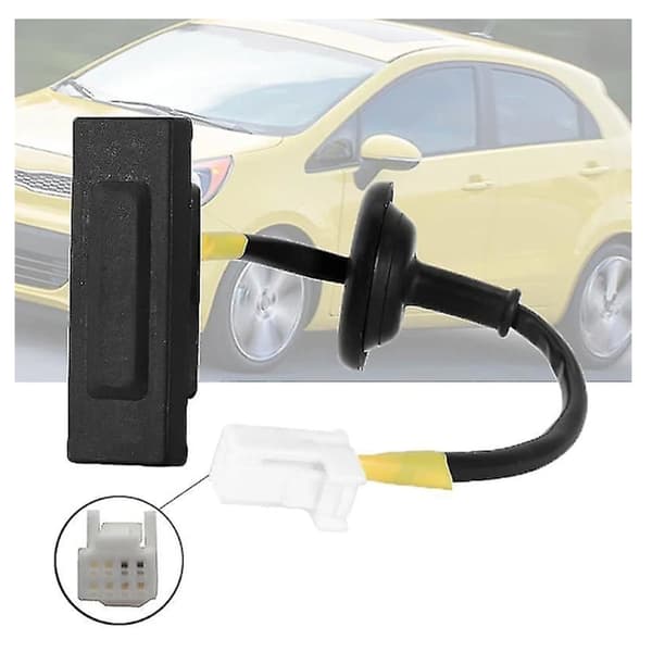 Startknap, bagklapåbningsknap, egnet til Kia Rio Mk3 og Picanto bagklap