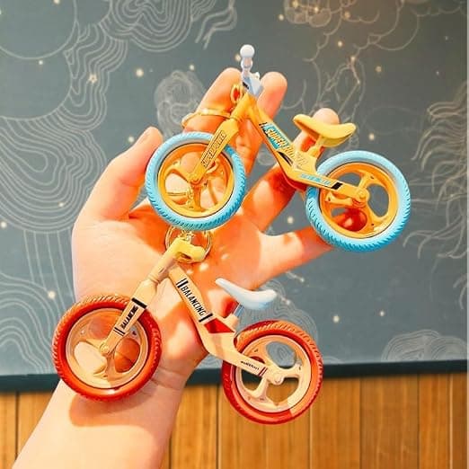 Cykel Charme – Multifunktionel Nøglering, Rygsæk- og Biltilbehørsgave