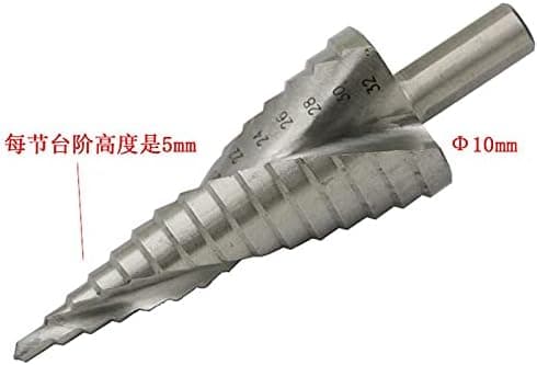 Borebits til 1 stk 4-32mm Titanium-belagte Trinborebits til Spiralhulbor til Træ/Metal Kernebor