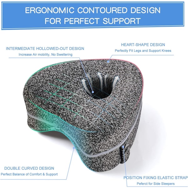 Ergonomisk sidepute | Minneskum knepute for sidesovere |