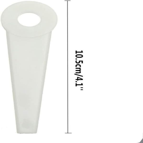 Trimmerhodebørste +12 stk. kutterblad for STIHL POLYCUT 6-3 FS38 FS40 FS45, 4,1 TOMMER, Svart + Hvit
