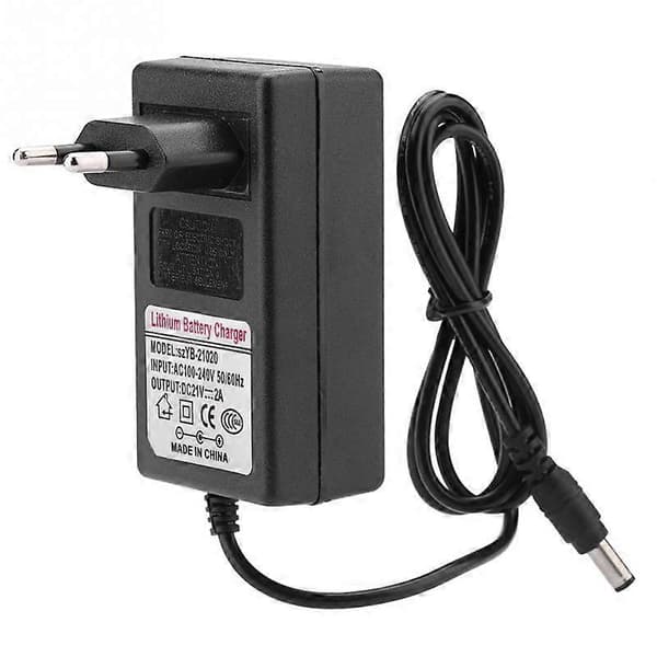 AC 100-240V 21V 2A turvallinen latausvirtalähde litiumioniakulle