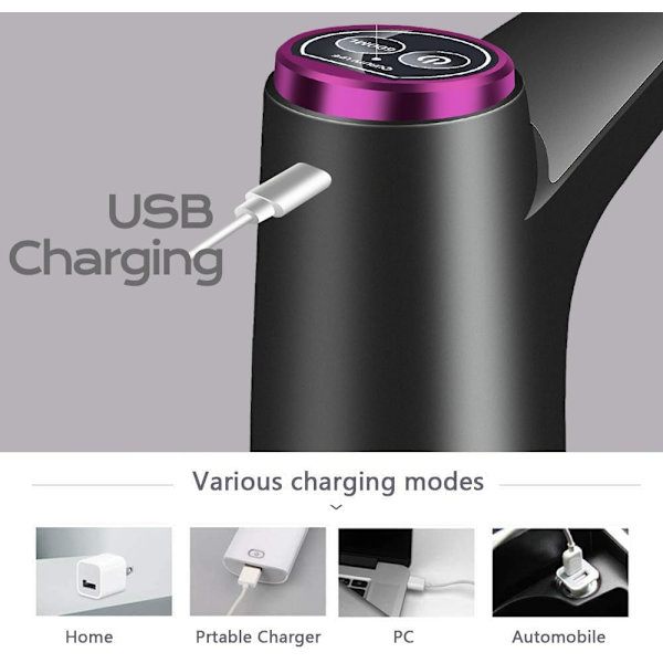 Elektrisk vattendispenserpump för evenemang - Bärbar med USB-bas