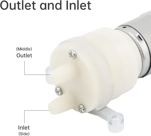 1 ST R365 Mikrovattenpump Motor DC 12V 1.9L/Min Självsugande Pump Tyst Elektrisk Membranpump