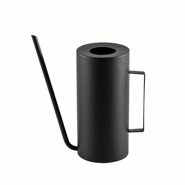 Vandkande 1,5L Rustfrit Stål Vandkande til Udendørs og Indendørs Stueplanter (Mat Sort)