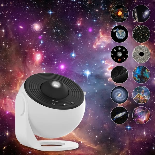 Natlampe Galaxy Projektor Stjernehimmel Projektor