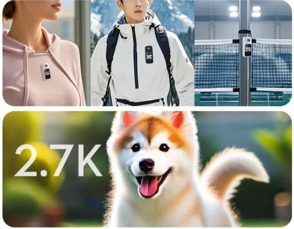 lemmikin WiFi-kamera HD First View -taskukamera DV