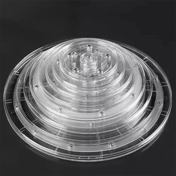 Vridbord Rund Bas Transparent Rund Bas Transparent Svängplattor Smyckesdekor (M) 6 st