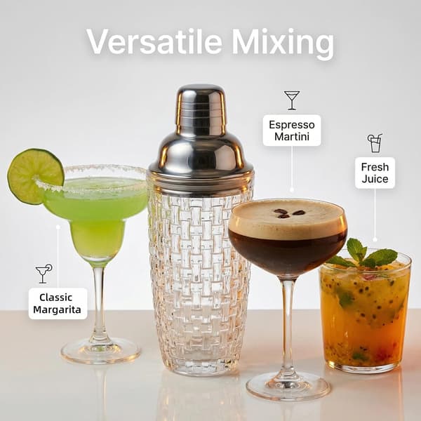 lasinen cocktail-sekoitussarja - lasinen cocktail-sekoitin