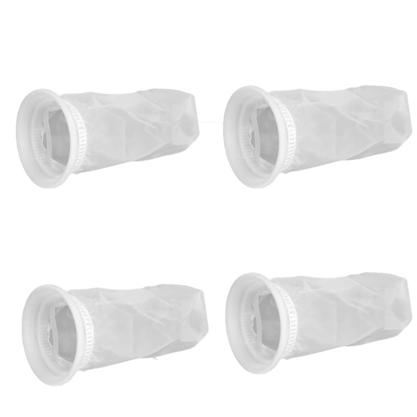4 stk. IBC Nylon Filter, Vaskbare Vandingsfiltre Mesh til Hjem og Have