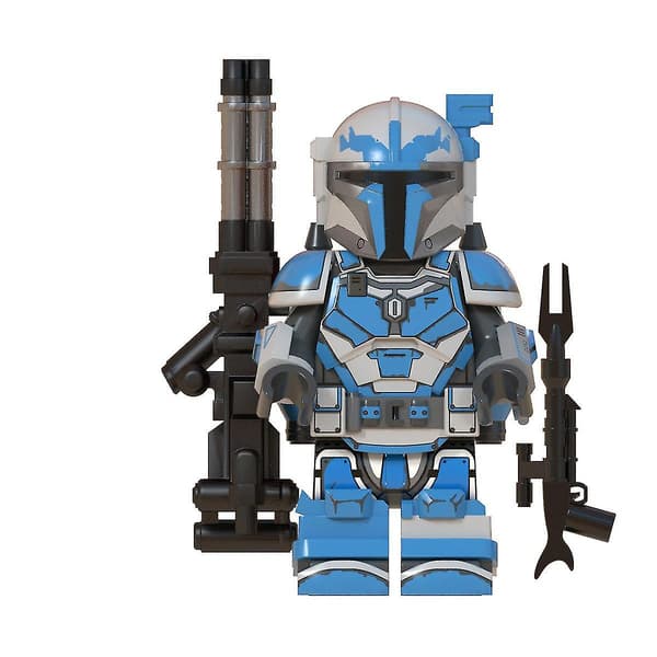Mandalorian Heavy Infantry Minifigurer - Legetøjsactionfigurer