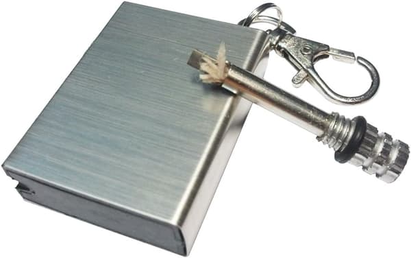 5 x Tur Nødoverlevelse Camping Brannstarter Flint Metall Fyrstikk Lighter