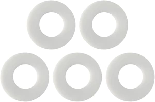Toalettvattenventil Gummi Spolcistern Inloppsmembran Avloppstätningspackning Universal (Sidomatningsventil)