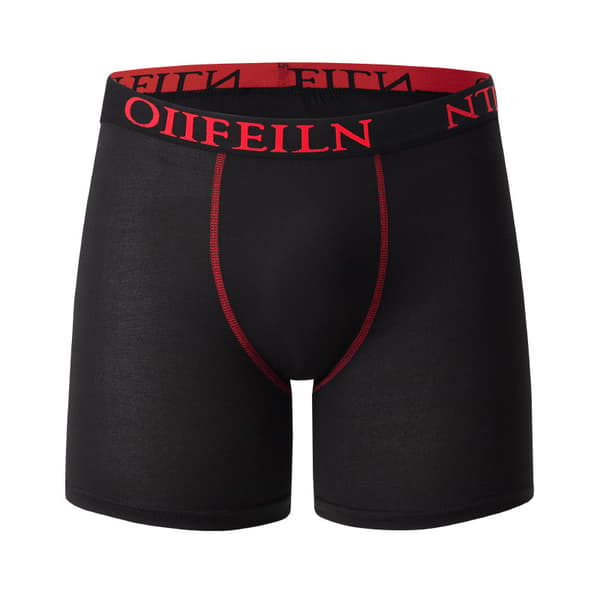 10-pack kalsonger för män, avslappnade boxer briefs, andningsbara och bekväma elastiska underkläder, träningsshorts L