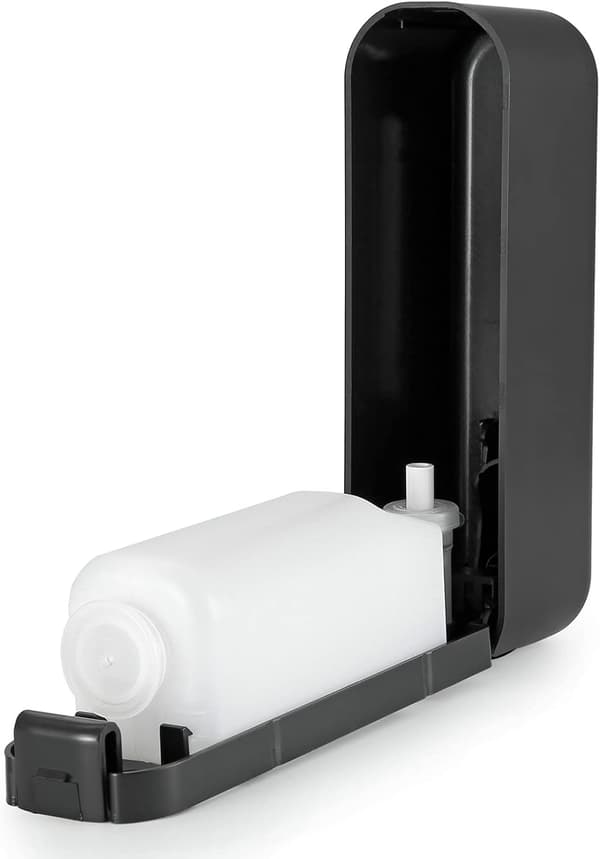 Vægmonteret dispenser, 300 ml flydende eller gel håndsæbedispenser, manuel pumpedispenser til badeværelse og køkken.