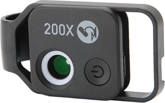 Dailygoods - 200x telefonmikroskop med CPL-lins