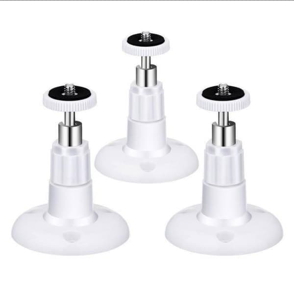 4-pack inomhus/utomhus säkerhetskamera väggfäste justerbart takfäste för Arlo Arlo Pro och andra kompatibla modeller (vit)