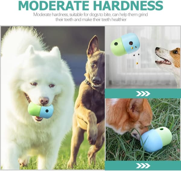 Foder tygge dispenser berigelse rengøring puslespil legetøj hundefodring bid slibning sjov dispenserende langsomme bolde bærbare interaktive snack lækage tænder