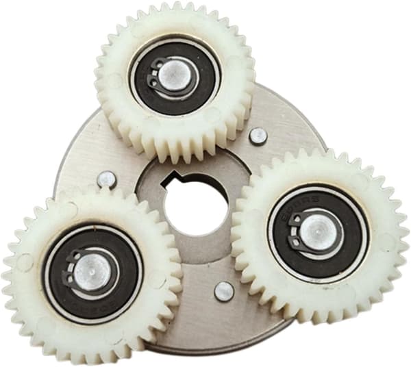 36T planetgir med clutchdel, solid settsett for Bafang motor Ebike nylon gir hvit Hhh - XC