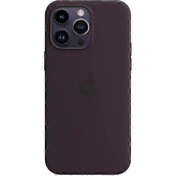 Apple silikonikuori MagSafella iPhone 14 Pro Maxille, seljanmarja
