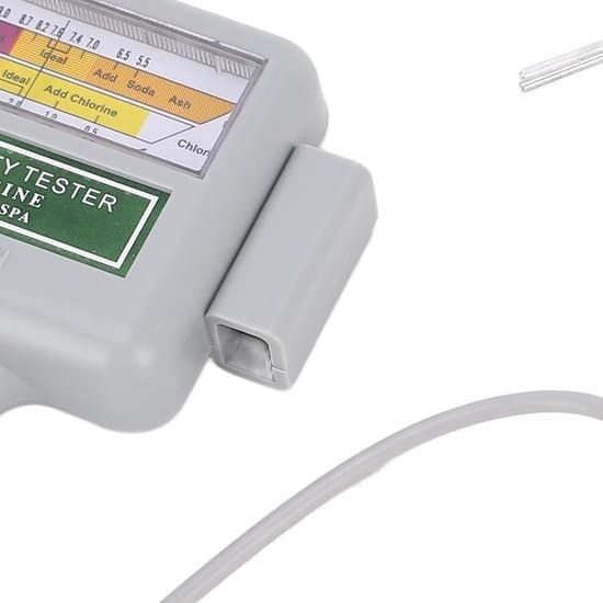Bærbar Digital Vandkvalitetstester – pH- og Klortestsæt – Elektronisk Vandkvalitetsanalyse til Pools og Spabade – Nøjagtig Vandmåler til Kvalitet