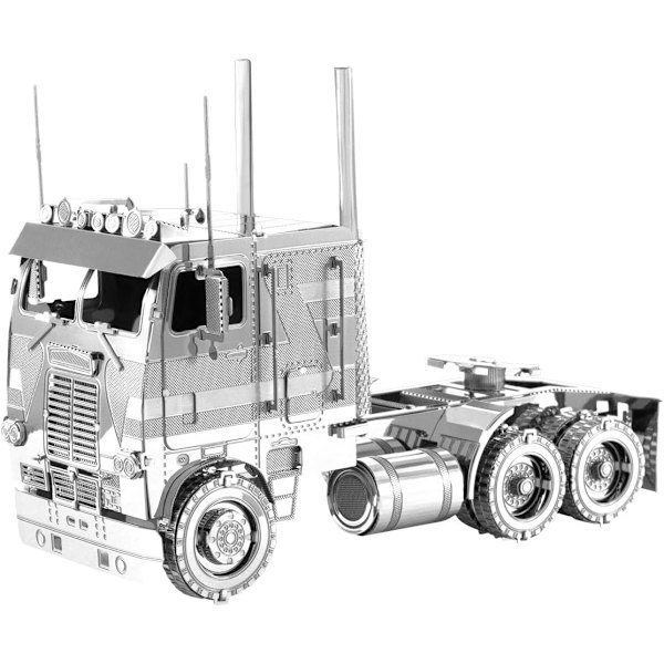 Fascinations Metal Earth Freightliner COE Lastebil 3D Metall Modellsett