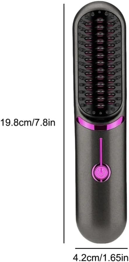 USB Oppladbar Trådløs Hårfønerbørste Bærbar Mini Hårføner Hårstylingverktøy