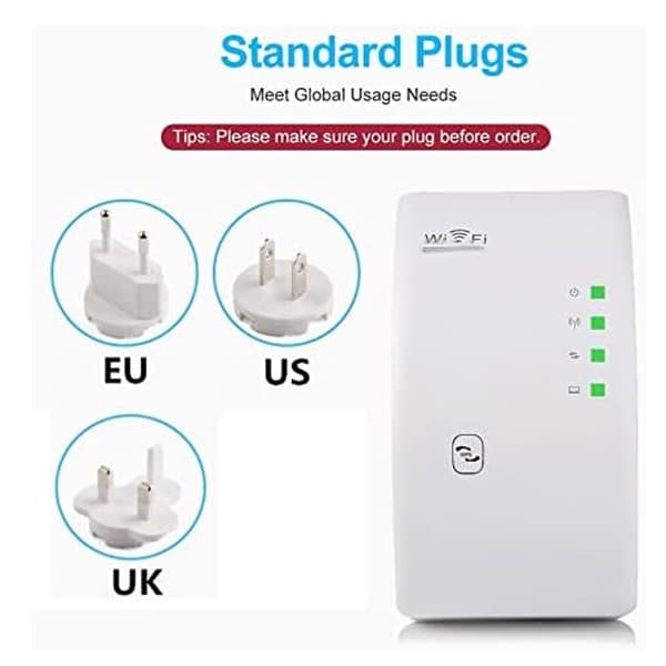 Repeater Extender, 300 Mbps Signal Booster, Vit