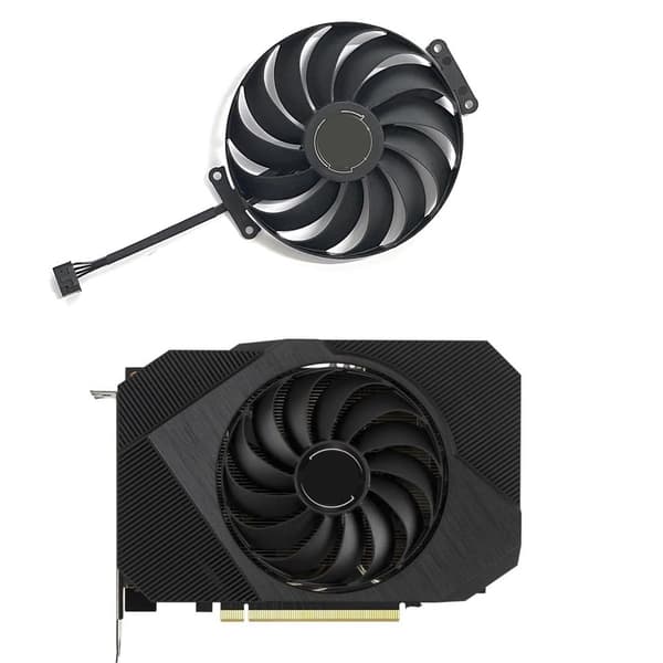 Asus RTX 3050/3060 Phoenix GPU Køleblæser 95mm 6-pin T129215SU 0.5A 12V SZRH A-R2527