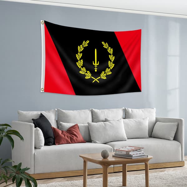 Indfødt Canada Flag 2x3ft Polyester Banner Indendørs Baggrund Canadisk Indfødt Indretning Farve: Indfødt Canada Flag