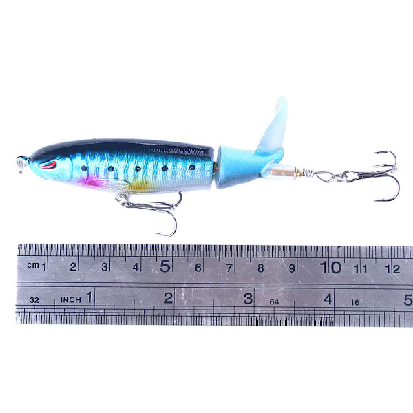 Whopper Plopper Pintauintinen Kelluva Viehe, 10 kpl