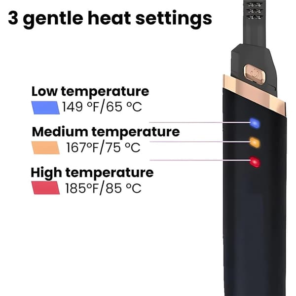 Genopladelig Øjenvippebukker, Øjenvippebukker med Multi-Temperaturindstillinger, Kraftfuld Øjenvippebukker