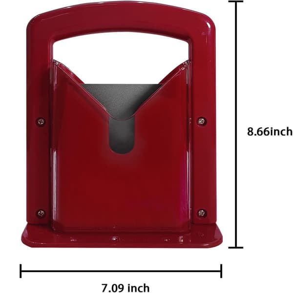 Bagel Universal Kutter, 22 cm, Rød