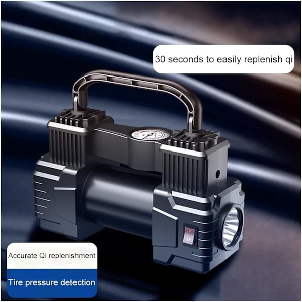 12V 150PSI Bildäckspump Bärbar Billuftpump Digital Display A