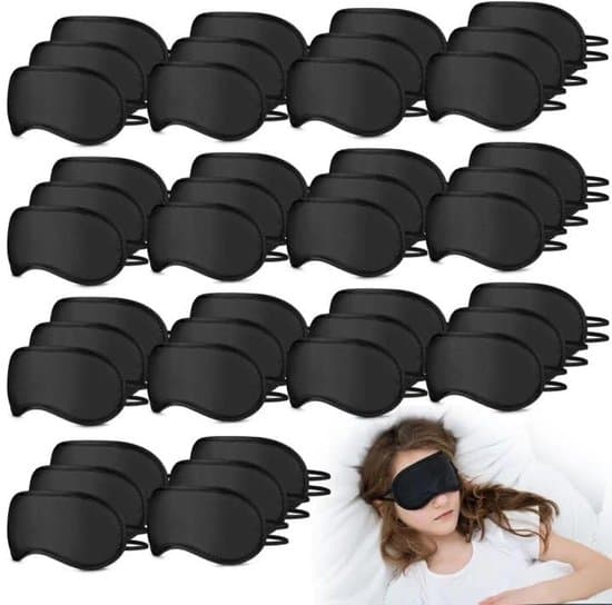 50 individuelt innpakkede sovemasker