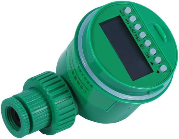 Vanningskontroller Programmer Automatisk Digital LCD Elektronisk Hjemmevanntimer Hage