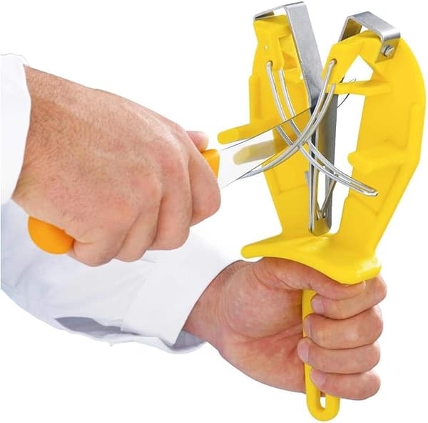 Sharp'Easy Professional veitsenteroitin – keltainen