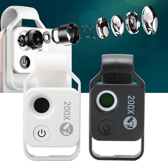 Dailygoods - 200x telefonmikroskop med CPL-lins