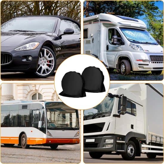 2x universelle hjulkapsler til campingvogn, autocamper og bildæk (27-29 tommer)