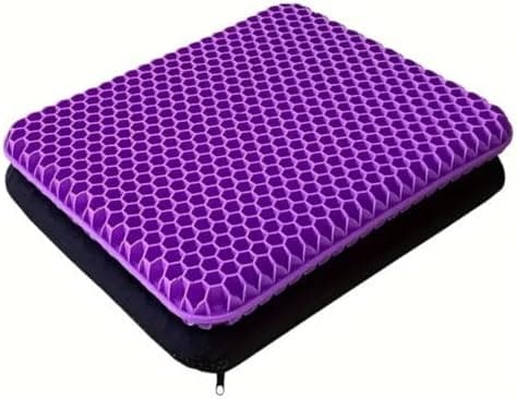 SWZEC Volosso Sittdyna med Kylfunktion (Lila (38 × 32 × 2.5 cm))