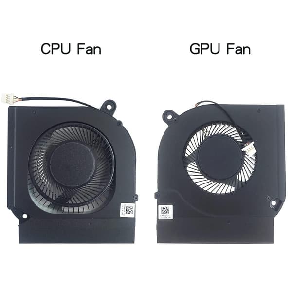 Bærbar køleventilator Acer til Nitro 5 41 AN51 52 AN517 54 44 AN515 55 4-bens intern bærbar køler CPU GPU køleventilator