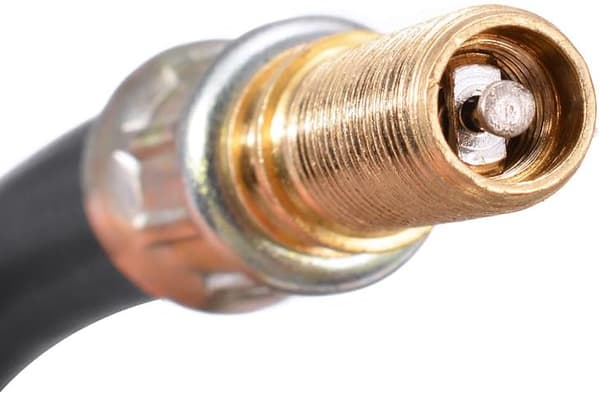 Bilfälgar Däckventilförlängningar Röradapter Flätad Flexibel Slang Däckventil Uppblåsbar Gummislang Tillämplig (Svart Slang 100mm) 3st